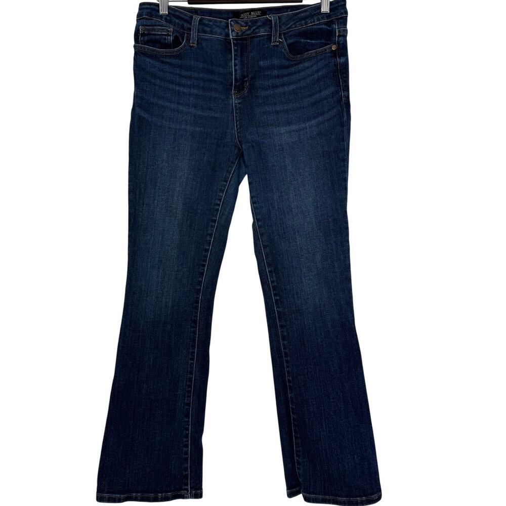 Judy Blue Dark Wash Stretch Straight Leg Jeans Size 31x29